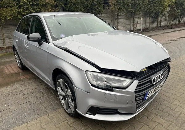 Audi A3 cena 42900 przebieg: 69126, rok produkcji 2018 z Gorzów Wielkopolski małe 46